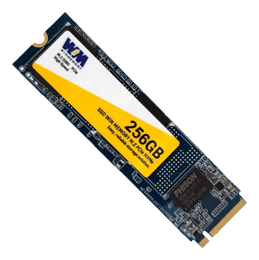 Ssd Winmemory 256gb M.2 2280 Nvme 2500mbs/2100mbs Azul