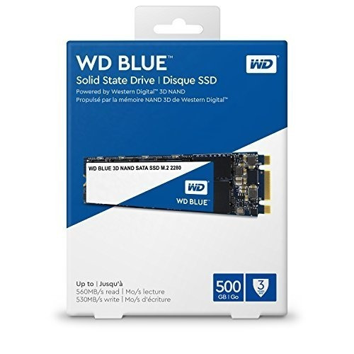 Disco Estado Solido Ssd Wd 500gb Blue M.2 -