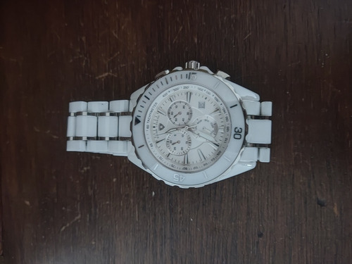 Reloj Blanco Cerámica Swiss Legend (Usado)
