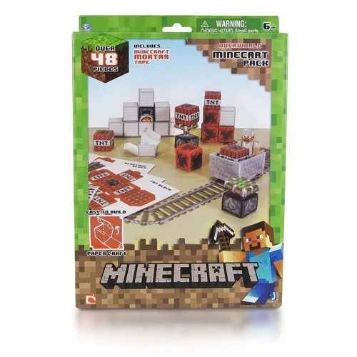 Minecraft Papercraft Shelter Set - BR148 - Multilaser em Promoção na  Americanas