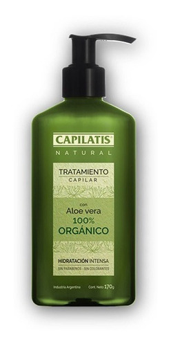 Capilatis Bálsamo Aloe Vera 100% Orgánico 170 G
