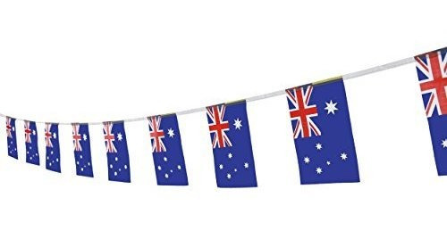 100 Pies Australia Bandera Australiana 76pcs Decoracion...