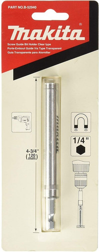 Guia Buscadora Hexagonal 4 ¾ Transparente Makita B52940