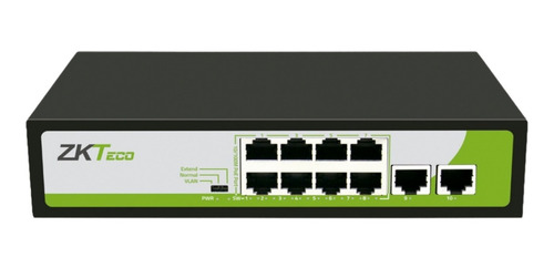 Switch Zkteco Pe082-120-c 8 Puertos Rj45 10/100 Mbps Con Poe