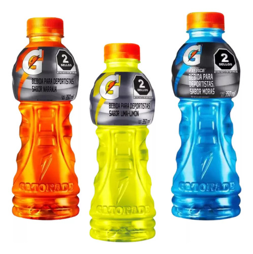 Bebida 36 Pack De Gatorade Mix 350ml Sabores