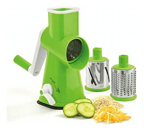 Cuisinart Rallador De Tambor Color Verde Y Blanco