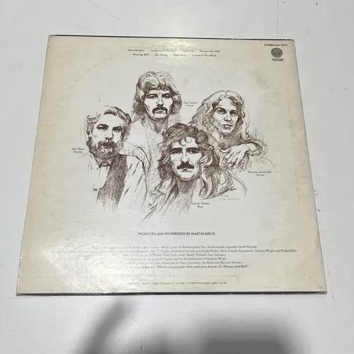 Lp Rock- Black Sabbath ( Heaven And Hell, Edição Japão