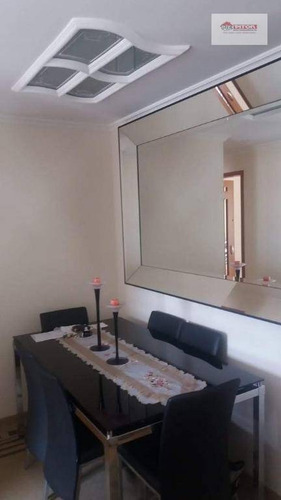 Apartamento Com 3 Dormitórios À Venda, 61 M² Por R$ 400.000,00 - Vila Guilhermina - São Paulo/sp - Ap0304