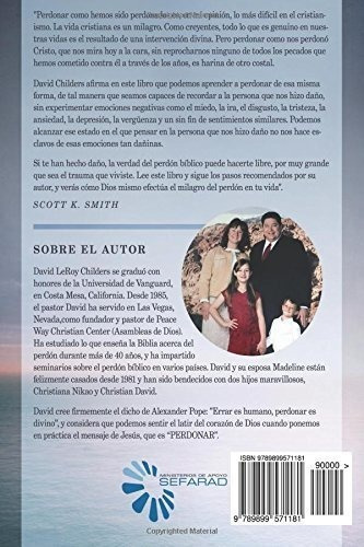El Perdon - No Es Opcional - Childers, David Leroy, De Childers, David Le. Editorial Sefarad - Ministerios De Apoyo En Español