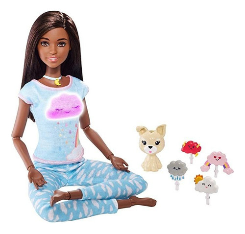 Breathe With Me - Muñeca De Meditación Barbie, Rubia, Con.