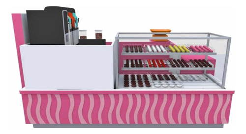 Modulo De Candy Bar 3x2 Mtrs En Buenas Condiciones (Usado)