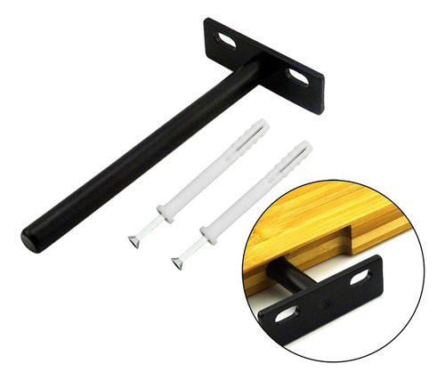 Soporte De Estantería Flotante De 3/4/5 Pulgadas Soportesy