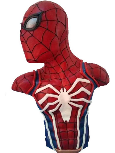 Spiderman Busto Versión Ps4 Escala 1/2 Custom