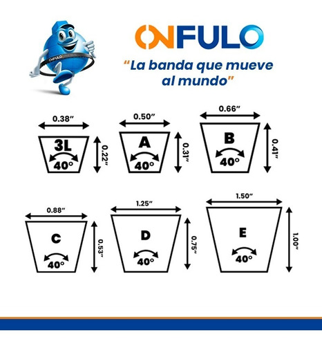 Banda Fulo En V Lisa B 87