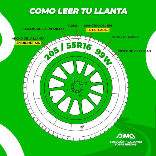 Llanta 235/65r16 Pirelli P4 Persist 103t
