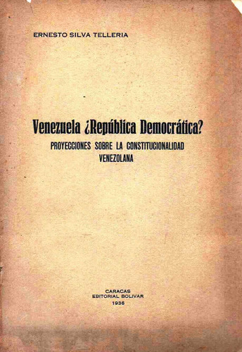 Venezuela Republica Democratica 