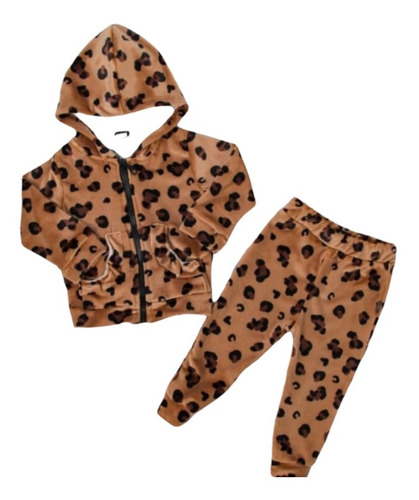 Conjunto Bebe Plush Print