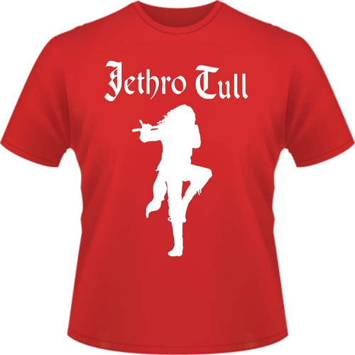 Camisa Jethro Tull Banda Rock  Camiseta Cantor