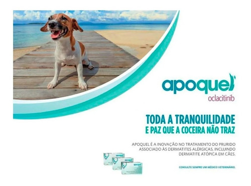 Imagem 2 de 6 de Apoquel Dermatológico Anti Coceira Cães 16 Mg