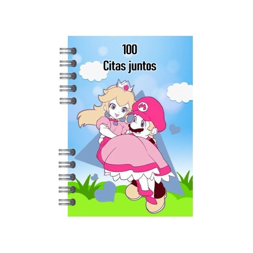 Libro 100 Citas Super Mario - Peach + Lápiz De Regalo