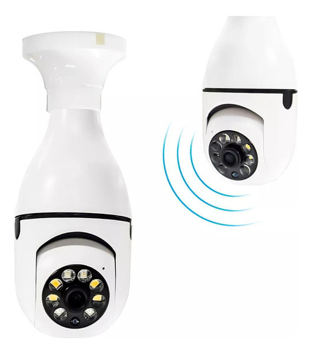 Aa Cámara Ip Inteligente, Lámpara Panorámica, Wifi Y Espía