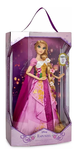 Disney Muñeca Rapunzel Edición Limitada 10  Aniversario 