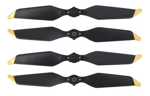 Imagen 5 de 5 de 2 Pares De Hélices Pro Platino Mavic Dji 8331 Ruido Quick-re