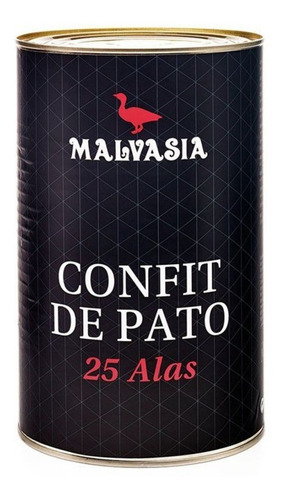 Alas Delicias Pato Confit 25 Pzs Malvasia 4,100 Kg