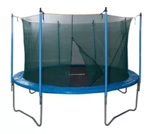 Comprar Cama Elástica Tushop Cam-005 Con Diámetro De 1.83 m, Color Del Cobertor De Resortes Azul Y Lona Negra