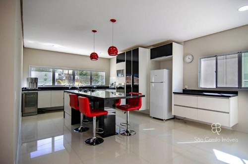 Imagem 12 de 30 de Casa Com 4 Dormitórios À Venda, 507 M² Por R$ 1.700.000,00 - Condomínio Quintas De São Fernando - Cotia/sp - Ca2243