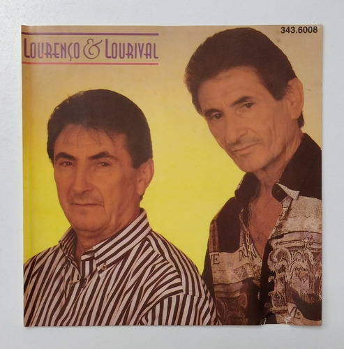 Cd Lourenço E Lourival Álbum De 1994
