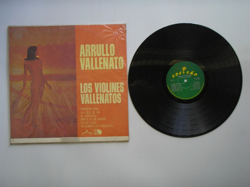Lp Vinilo Los Violines Vallenatos Arrullo Vallenato 1970