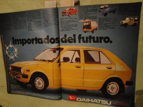Publicidad Daihatsu Charade Xte Año 1979 (Usado)