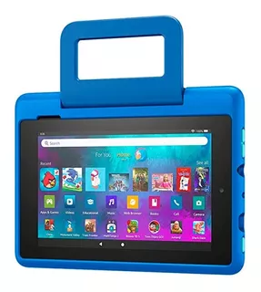 Tablet Amazon Fire 7 Pro Kids Azul 16 Gb Funda Para Niños