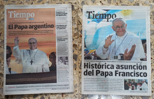 Diarios Historicos Papa Francisco - Tiempo Argentino 2013