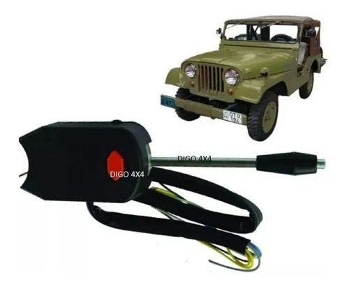 Chave Setas Com Relampejador Jeep Willys Rural Willys F 75