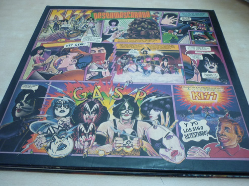 Kiss  Desenmascarado Vinilo Muy Bueno 1ra Edicion Jcd055