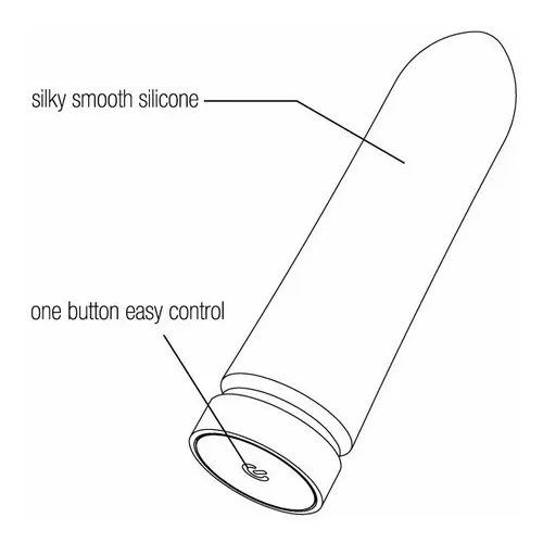 Védo Bam Bullet Vibrador - Recargable Usb 10 Modos