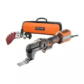 Ridgid 4 Amp Corded Jobmax Multi-tool With Tool-free Head