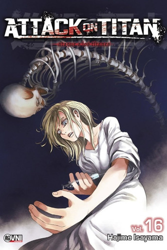 Manga Attack On Titan Ataque A Los Titanes N° 16