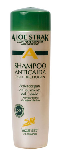 Shampoo Anticaida Aloe Strak De Slik