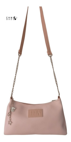 Bolso Dama Cartera Mujer Emma Bags Color Chocolate Fossey