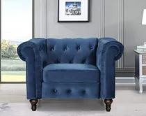 Comprar Sofá Teressa Chesterfield De Terciopelo, Estilo Mid Century,