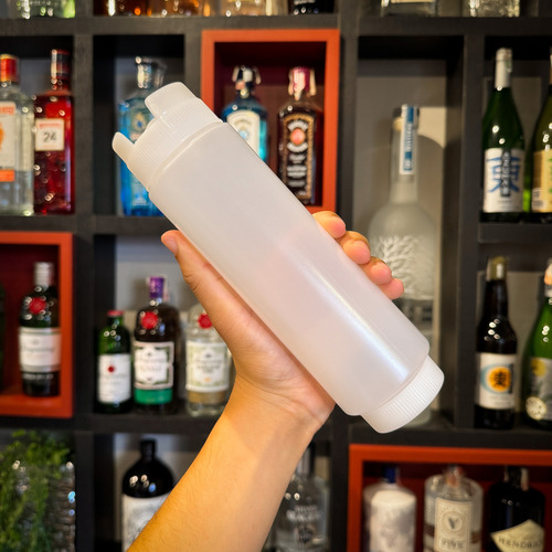 Bisnaga Invertida Tampa Com Boca Larga 480ml