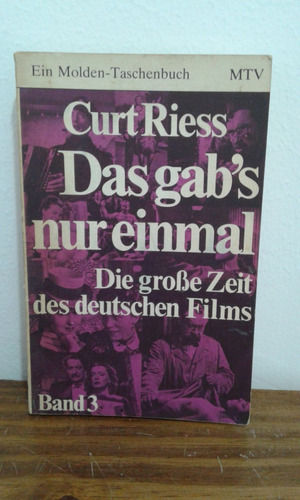 Das Gab's Nur Einmal  -  Band 3   - Curt Riess