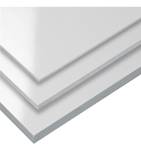 Plancha De Pvc / Sintra / Trovicel 5 Mm 0,55 1.22 X 2.44 Mt