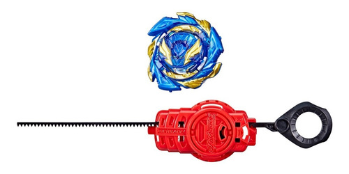 Imagen 2 de 3 de Beyblade Quaddrive Salvage Valtryek Trompo + Lanzador Hasbro