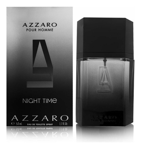 Perfume Importado Hombre Azzaro Homme Night Time Edt 50ml