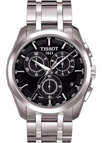 Relógio Tissot Couturier Safira Cronógrafo 100% Original