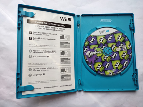 Splatoon Nintendo Wii U (Usado)